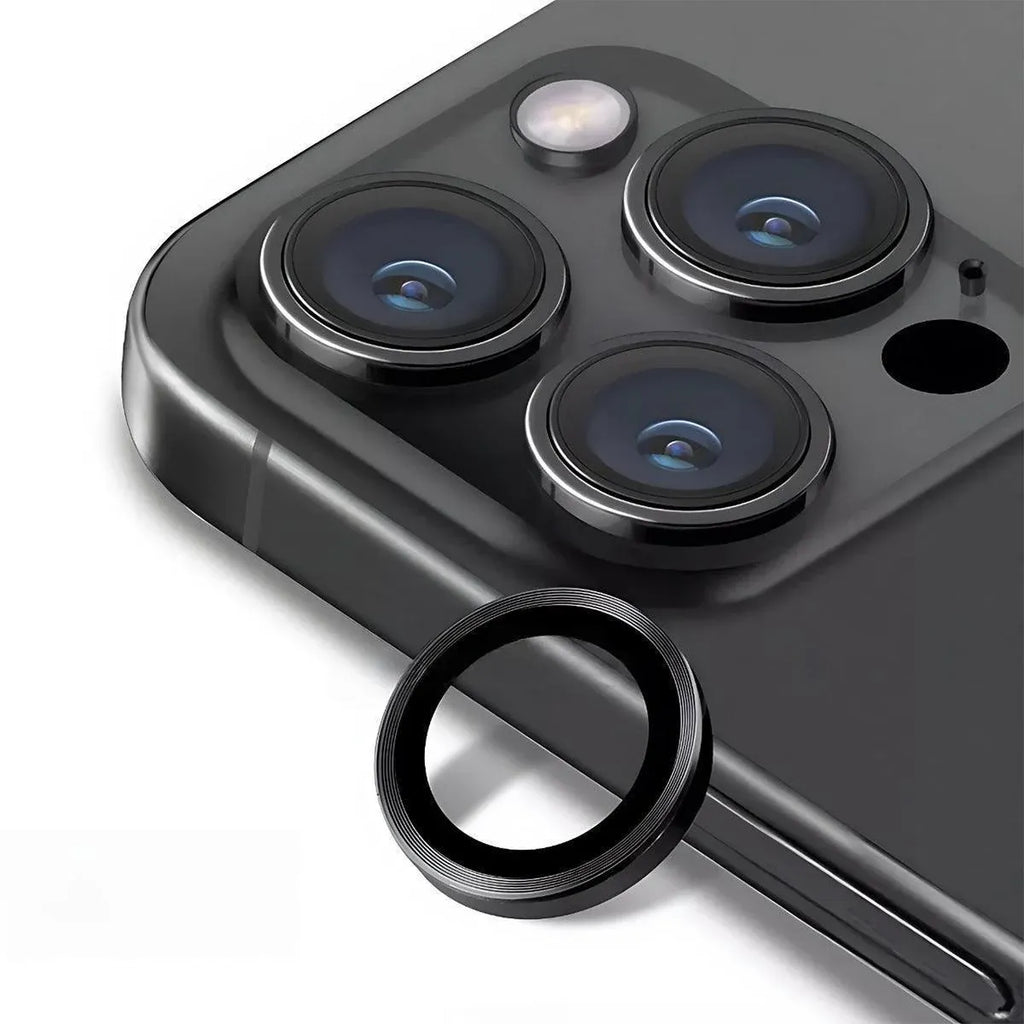 For iPhone 14/14 Plus Metal Camera Lens Glass Screen Protector - Rainbow