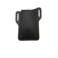 Leather Phone Holster Pouch Belt Clip Loop Waist Bag Cover Case for Men - Black