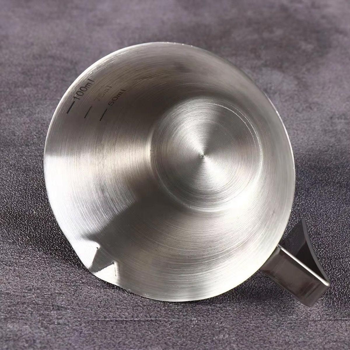 100ml Stainless Steel Coffee Extraction Measuring Cup Graduated Coffee Tool