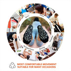 3 Pairs Ladies Sports Cotton Rich Pilates Yoga Non-Slip Grip Socks