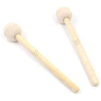2pcs Felt Drumsticks Gong Mallets Soft Hammer Drum Accessories Percussion Tools