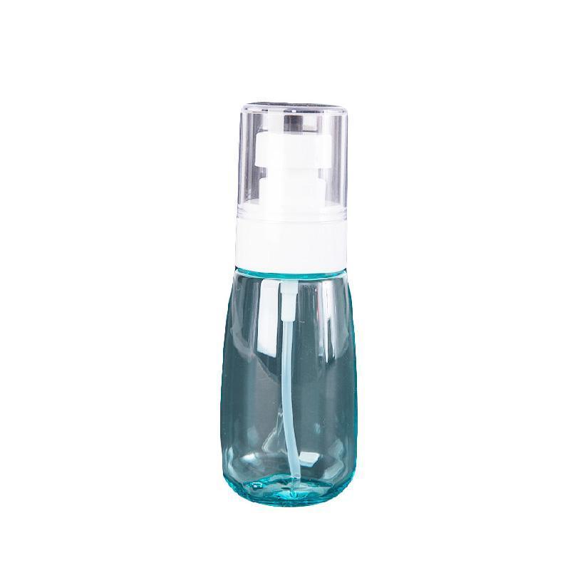 10pcs Portable Travel Emulsion Dispenser Bottle Press Pump Refillable Containers - Pink-30ml