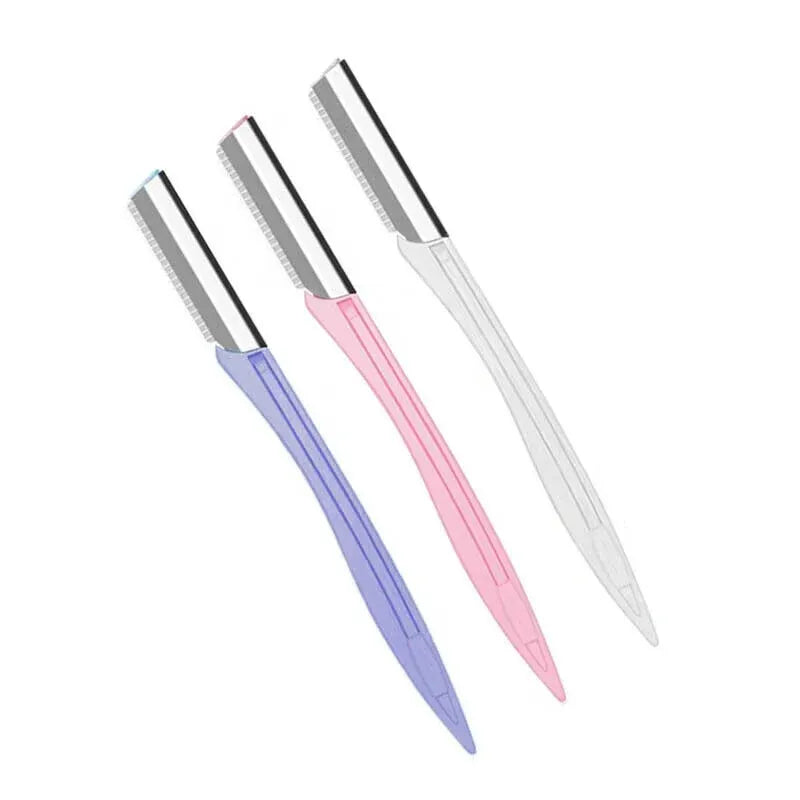 3 Piece Eyebrow Razor Kit for Women Facial Hair Removal and Brow Shaping