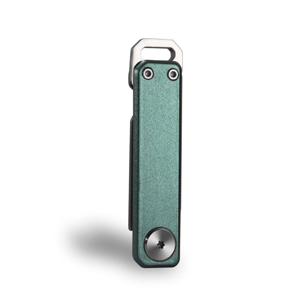Multifunctional Folding Knife Case Opener Portable Bottle Opener EDC Tool Kit - Green