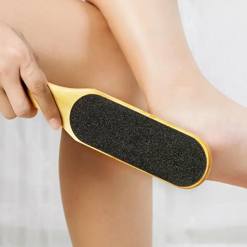 Foot File Pedicure Wood Double Sided Rasp Dead Skin Callus Remover Sanding Tools