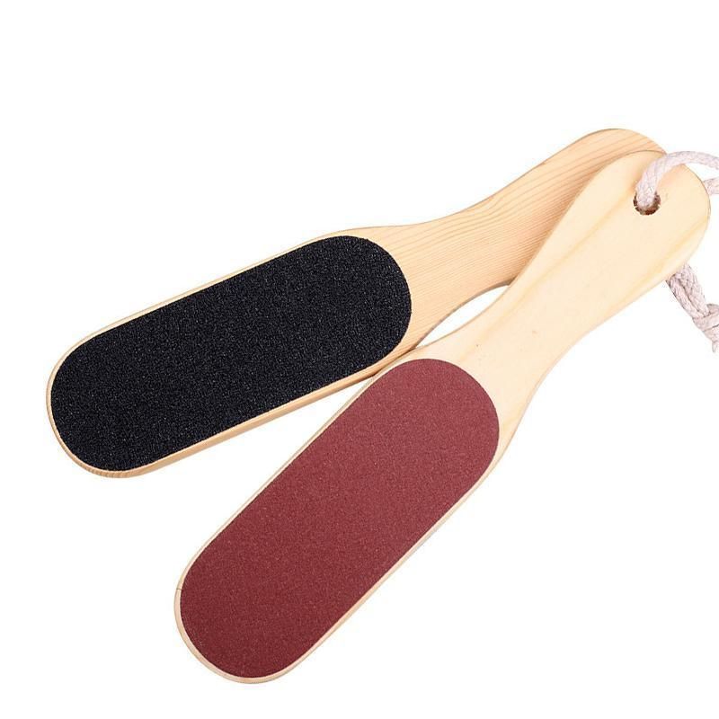 Foot File Pedicure Wood Double Sided Rasp Dead Skin Callus Remover Sanding Tools