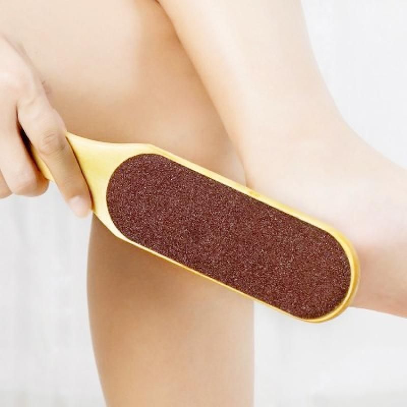 Foot File Pedicure Wood Double Sided Rasp Dead Skin Callus Remover Sanding Tools