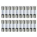 20Pcs M205 Glass Fuse 5Mm X 20Mm Slow Blow 250V / Select From 0.5A To 10A  Amp - 20PCS F3.15A
