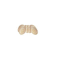 1Pair Thin Heel Insole Heel Protectors Heel Pads Shoe Liner Shoe Inserts Heel Grip - Apricot