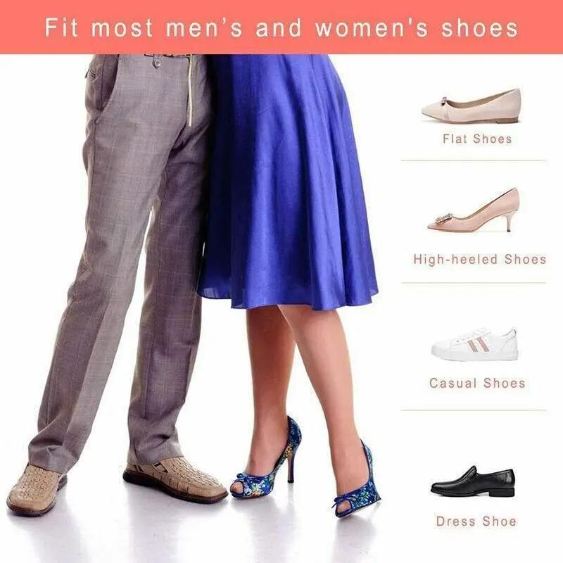 1Pair Thin Heel Insole Heel Protectors Heel Pads Shoe Liner Shoe Inserts Heel Grip - Black