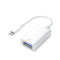 For Iphone Or Type C To Usb Otg Data Cable Adapter Male 3.0 A Female Converter - iOS