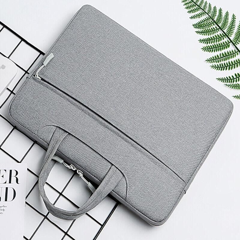 15inch Laptop Sleeve Carry Case Cover Bag For Macbook Air/Pro Hp Notebook - Grey