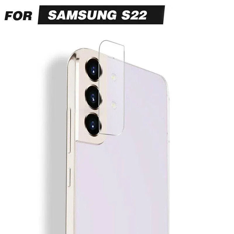 Samsung Galaxy S22 Ultra/Plus/S22 Camera Lens Protector Tempered Glass - For Galaxy S22 Ultra
