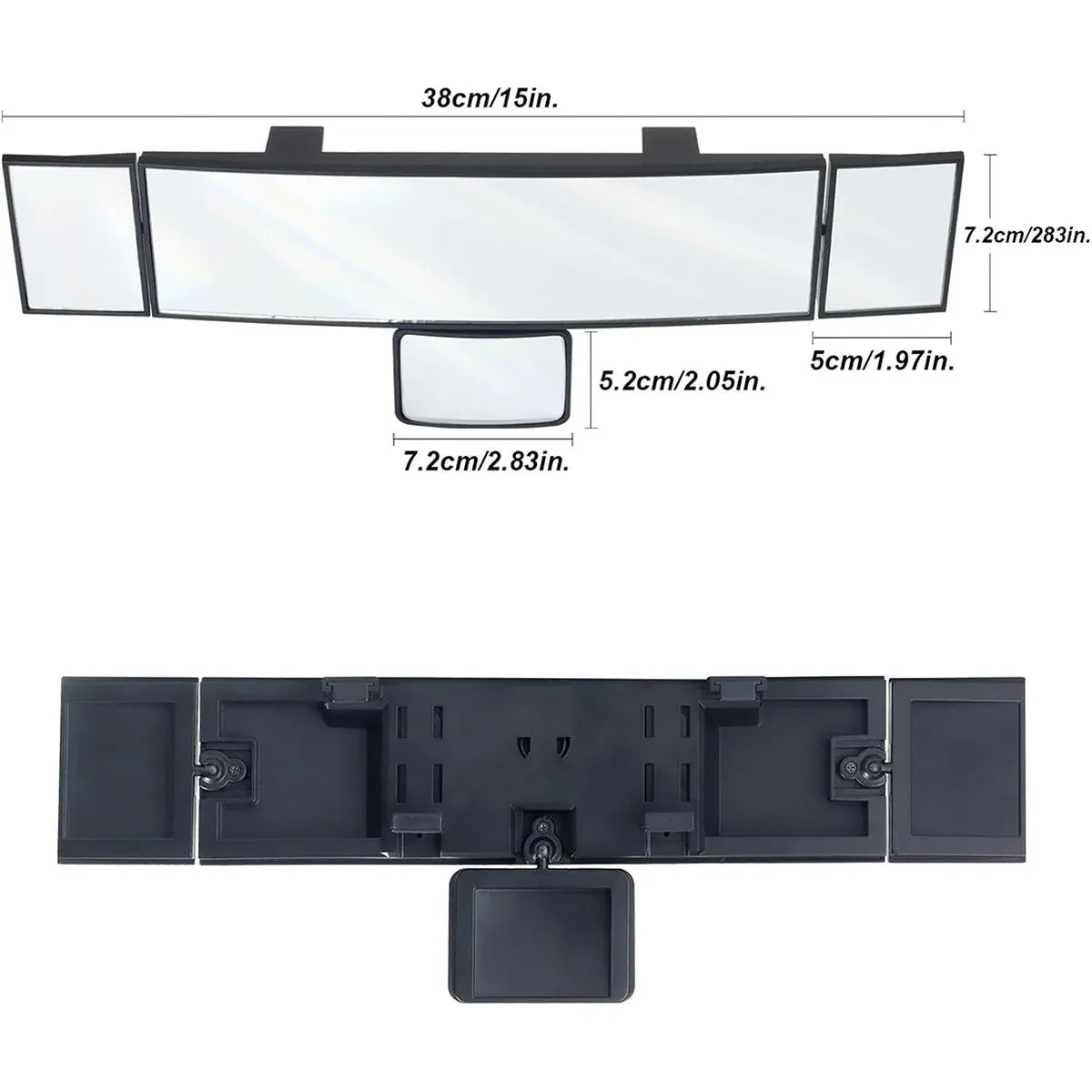 Wide Angle Automotive Auxiliary Lens with Wide Field of View HD Clear for Car