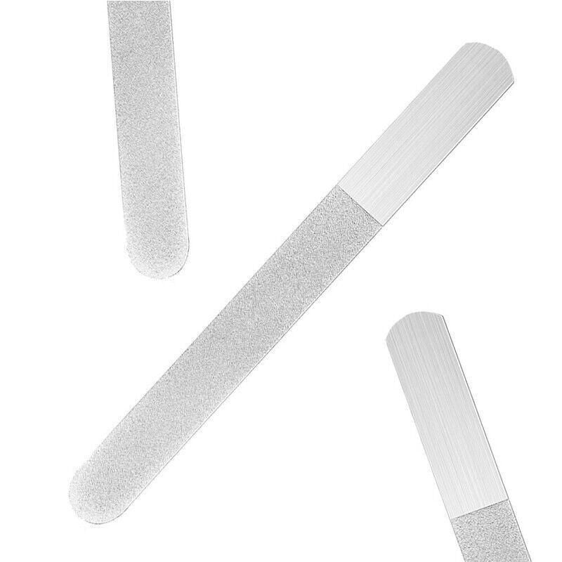 Diamond Nail File for Hand Foot Care Manicure Podiatry Tool 20.2cm - 3PCS