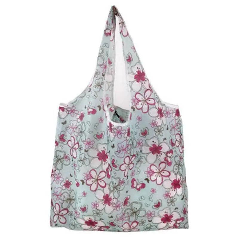 Reusable Foldable Light Waterproof Shopping Bags Carry bag Grocery Big - B-24