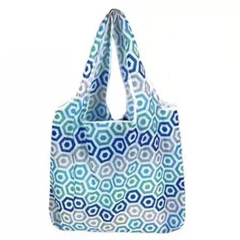 Reusable Foldable Light Waterproof Shopping Bags Carry bag Grocery Big - B-24