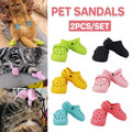 2pcs Shoe Charms Accessories for Shoes Bags Clothing Pet Shoes Decorative Set - Black