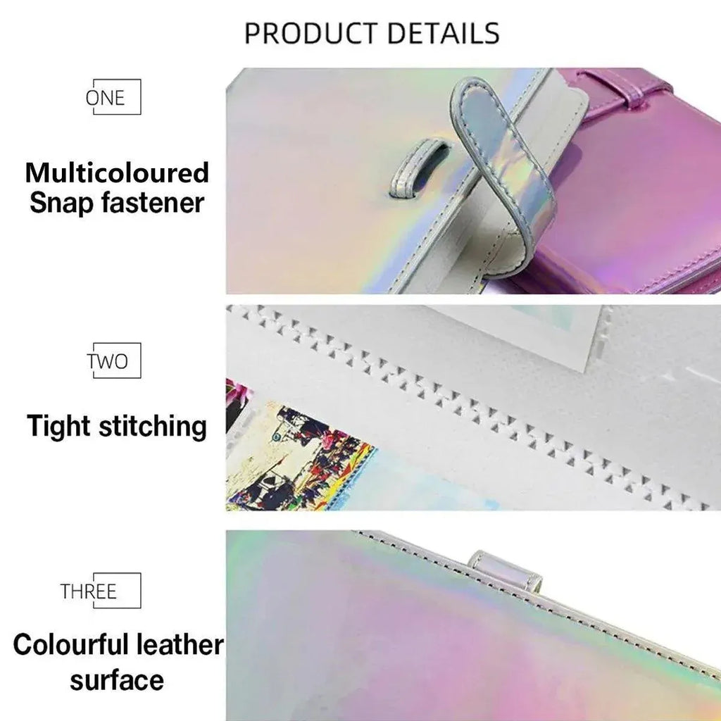 For Fujifilm Instax Mini 8 9 11 Photo Album 96 Pockets 3 Inch Card Organizer - Blue