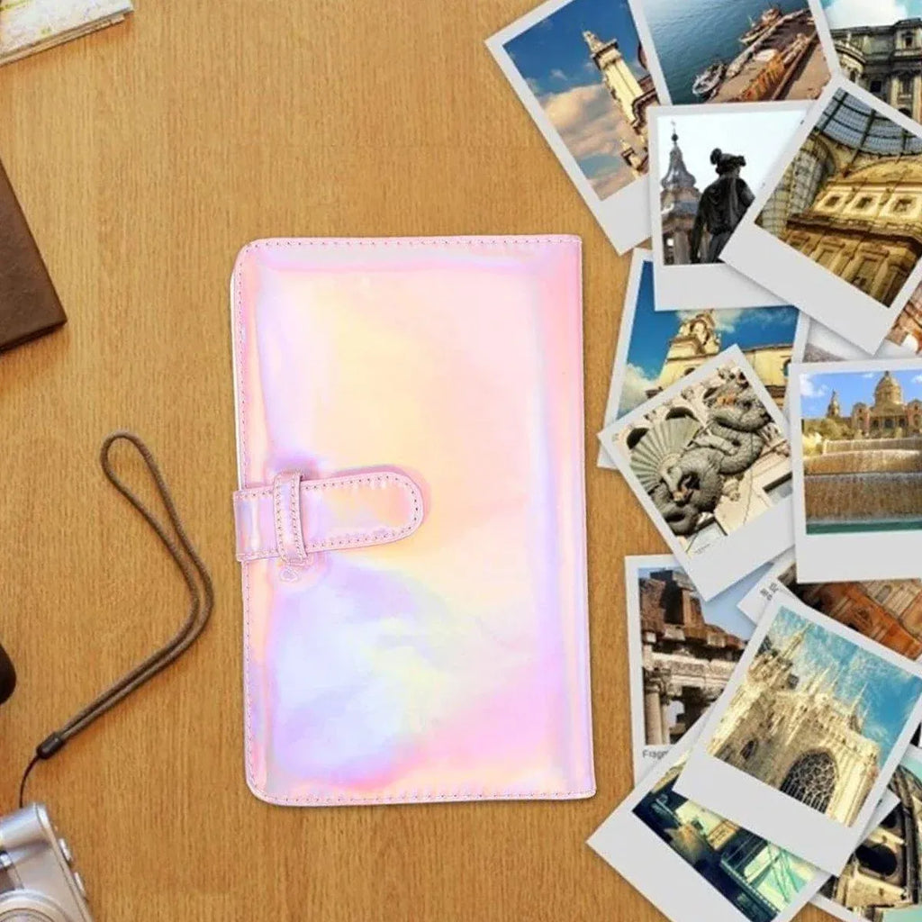 For Fujifilm Instax Mini 8 9 11 Photo Album 96 Pockets 3 Inch Card Organizer - Blue