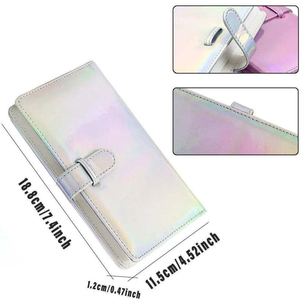 For Fujifilm Instax Mini 8 9 11 Photo Album 96 Pockets 3 Inch Card Organizer - Purple