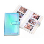 For Fujifilm Instax Mini 8 9 11 Photo Album 96 Pockets 3 Inch Card Organizer - Purple