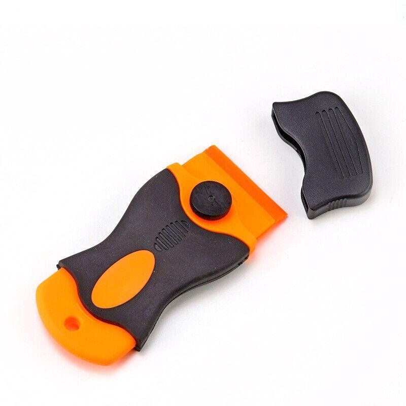Plastic Razor Blade Scraper or Replacement Blades 10/20/30/50/100PCS Cleaning Tool - 1X Plastic Scraper