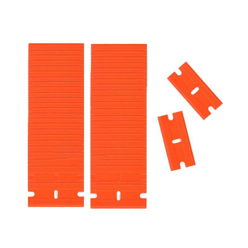 Plastic Razor Blade Scraper or Replacement Blades 10/20/30/50/100PCS Cleaning Tool - 1X Plastic Scraper
