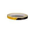 8m Reflective Tape for Bikes Cars Motorcycles Waterproof High Visibility Strip - Black-Yellow