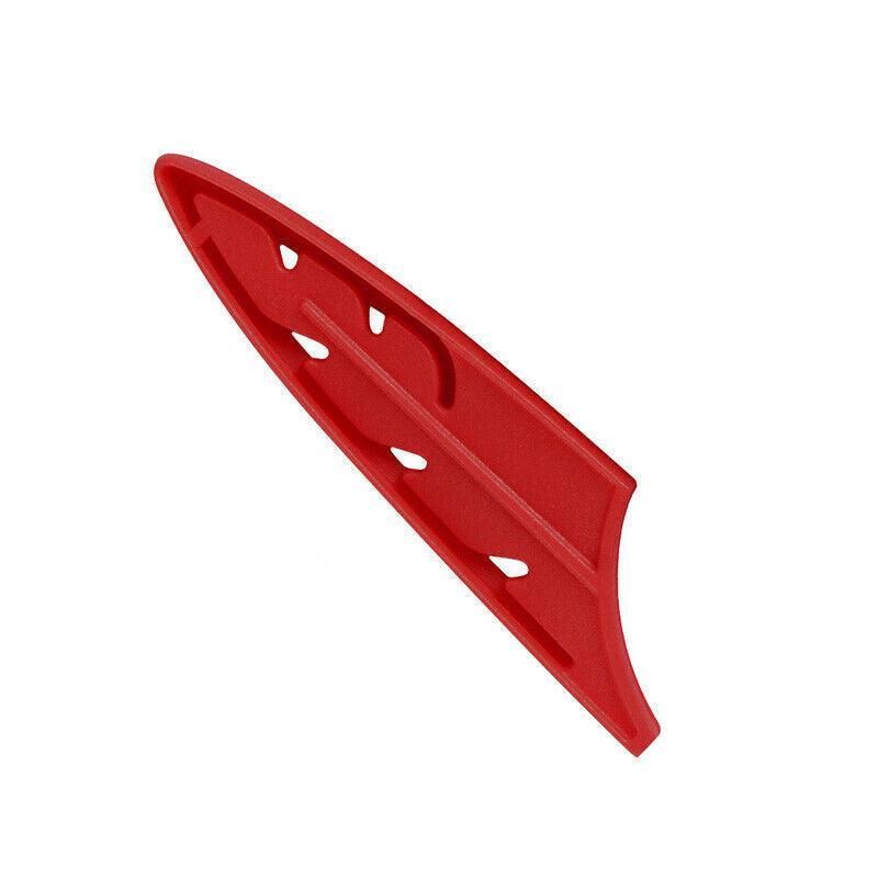 Plastic Knife Sheath Edge Guard Cover Scabbard Slicing Blade Red Protector Chef - Scabbard-3.5in