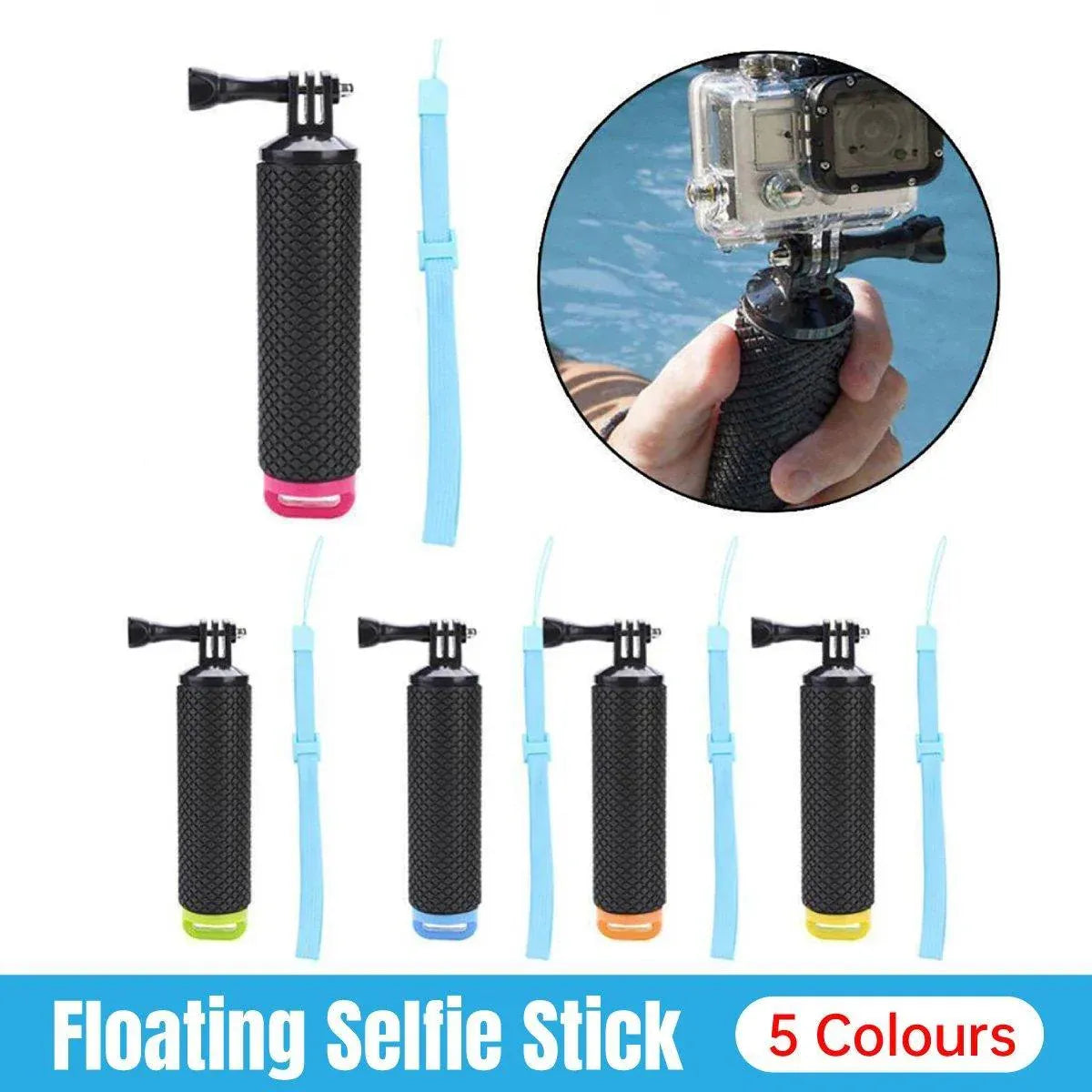 Floating Buoyancy Stick for Underwater Camera Diving Stabilizer Handheld Stick - Green