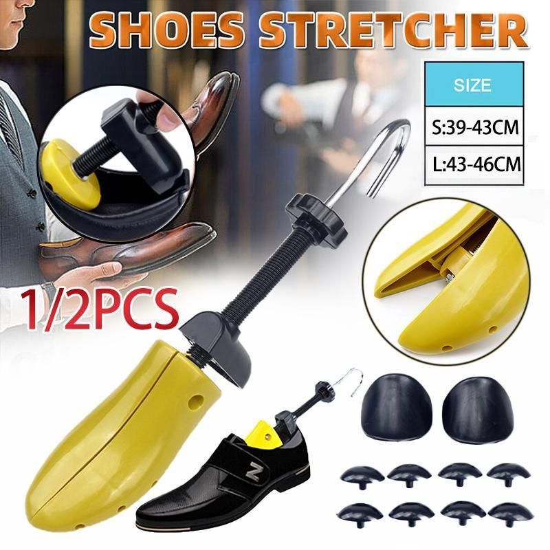 1x Adjustable Men Women Plastic Shoe /Boot Tree Shaper Keeper Stretcher Expander - 46