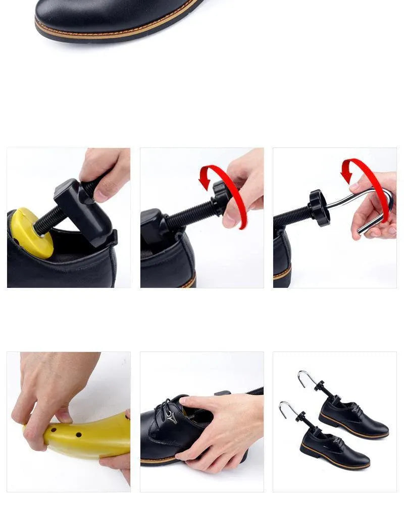 1x Adjustable Men Women Plastic Shoe /Boot Tree Shaper Keeper Stretcher Expander - 46