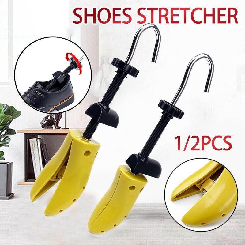1x Adjustable Men Women Plastic Shoe /Boot Tree Shaper Keeper Stretcher Expander - 46
