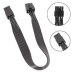 8 PIN Male to 6 PIN Female PCIE Extension Cable Converter for GPU Video Card