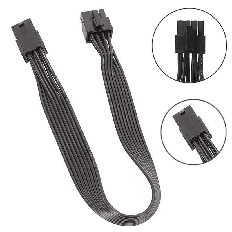 8 PIN Male to 6 PIN Female PCIE Extension Cable Converter for GPU Video Card