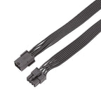 8 PIN Male to 6 PIN Female PCIE Extension Cable Converter for GPU Video Card