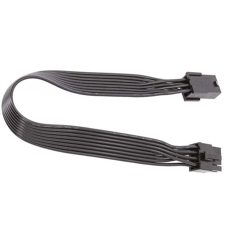 8 PIN Male to 6 PIN Female PCIE Extension Cable Converter for GPU Video Card