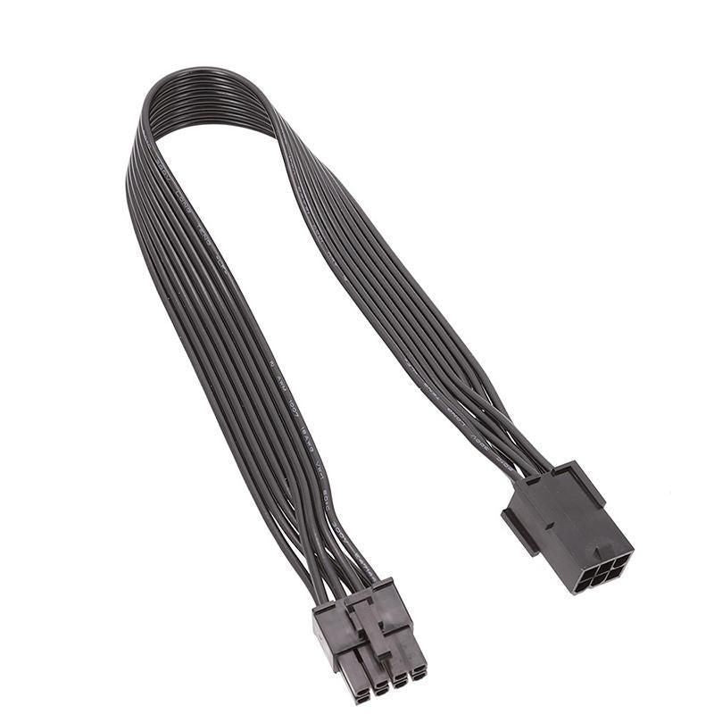8 PIN Male to 6 PIN Female PCIE Extension Cable Converter for GPU Video Card