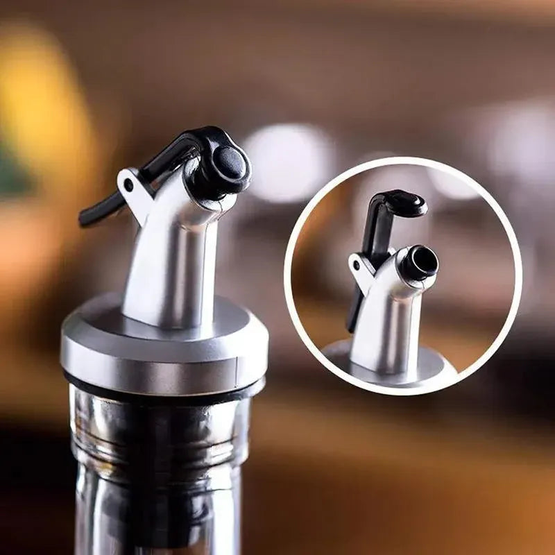 250/500ml Olive Oil Vinegar Pourer Dispenser Glass Bottle Kitchen Tools Cooking - 1 PCS/500 ML