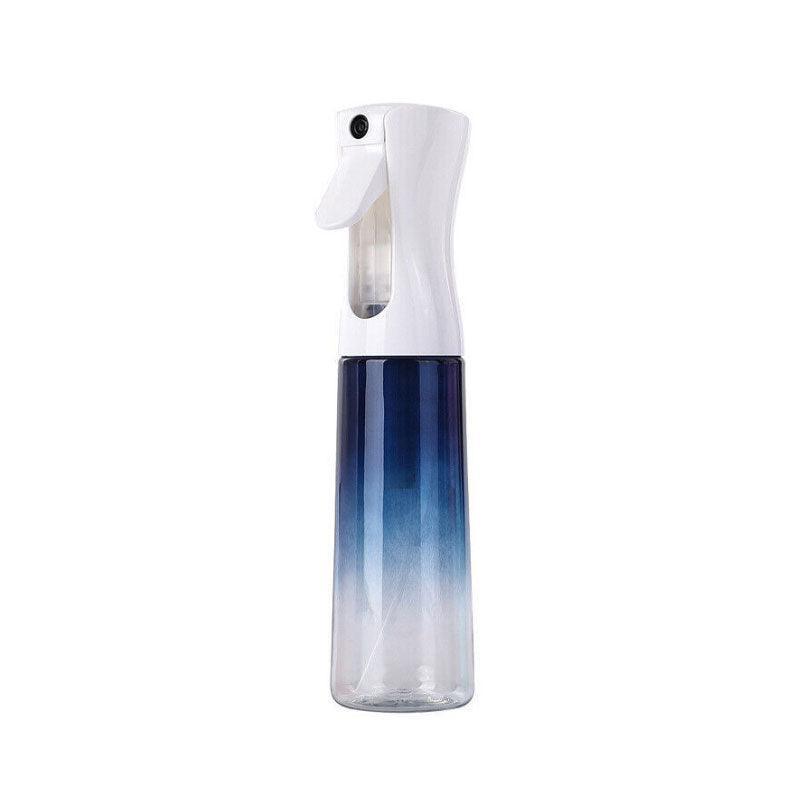 Hair Water Spray Bottle Empty- Continuous Mister Sprayer Ultra Fine Mist Bottle - Black