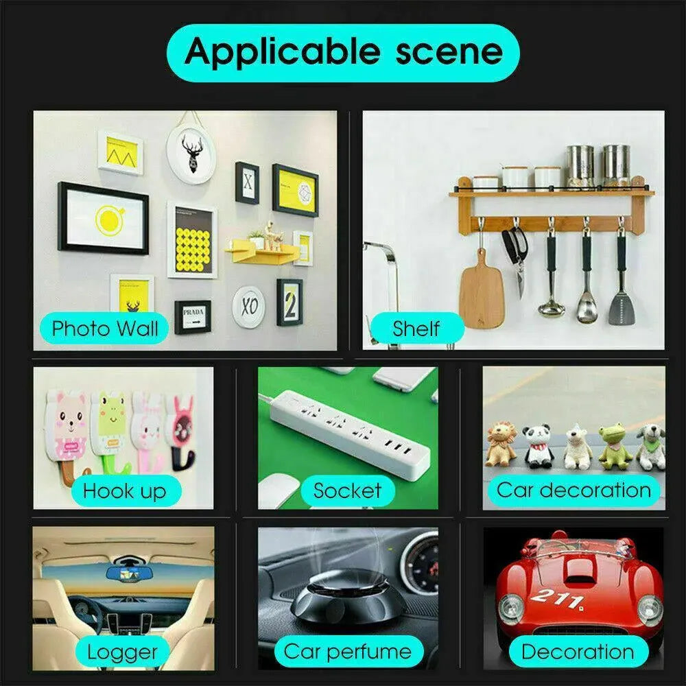Double Sided Nano Tape Transparent Reusable Adhesive Gel Grip for Home Office - 5cm*1m*1mm (1 Unit)