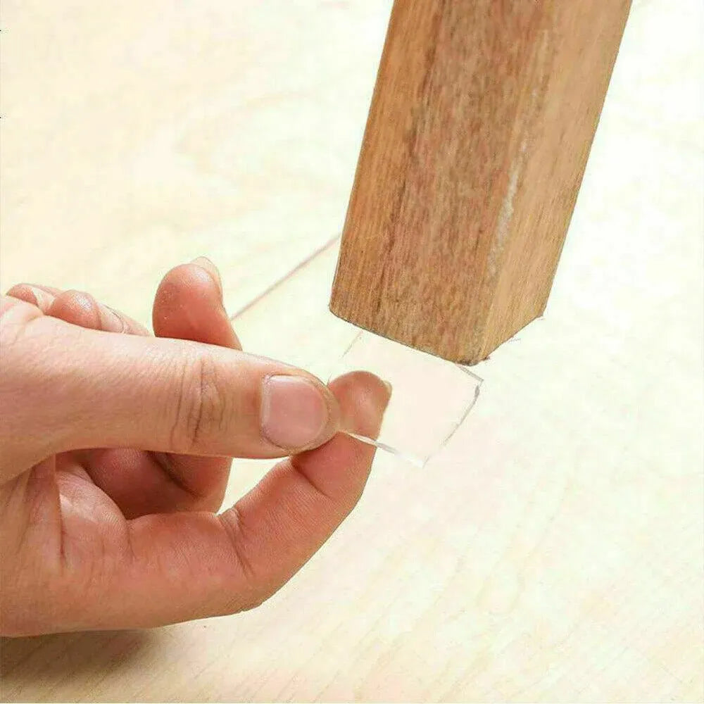 Double Sided Nano Tape Transparent Reusable Adhesive Gel Grip for Home Office - 5cm*1m*1mm (1 Unit)