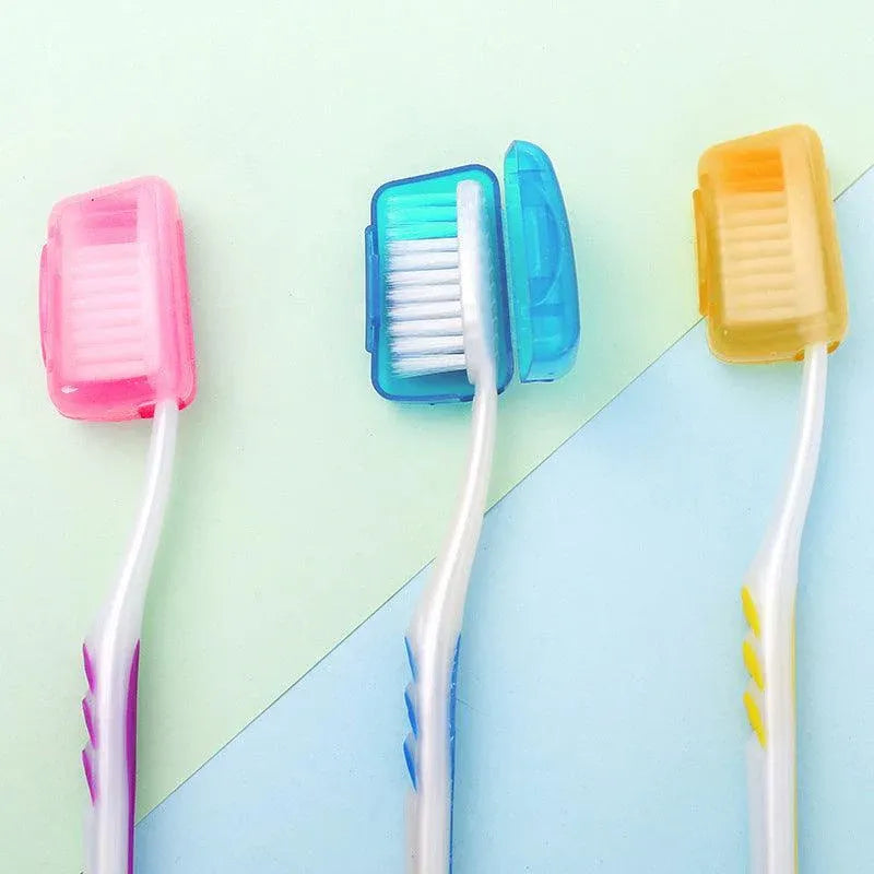 5Pcs Travel Toothbrush Head Cover Cap Case Outdoor Brush Cleaner Protector Au