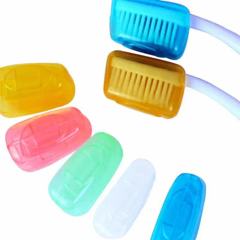5Pcs Travel Toothbrush Head Cover Cap Case Outdoor Brush Cleaner Protector Au