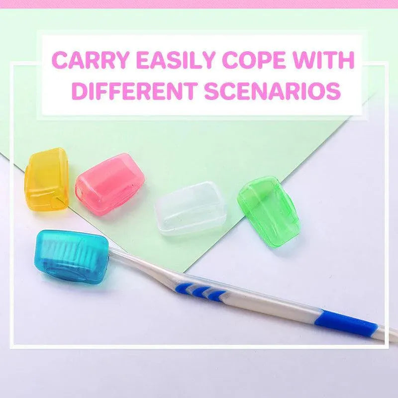 5Pcs Travel Toothbrush Head Cover Cap Case Outdoor Brush Cleaner Protector Au