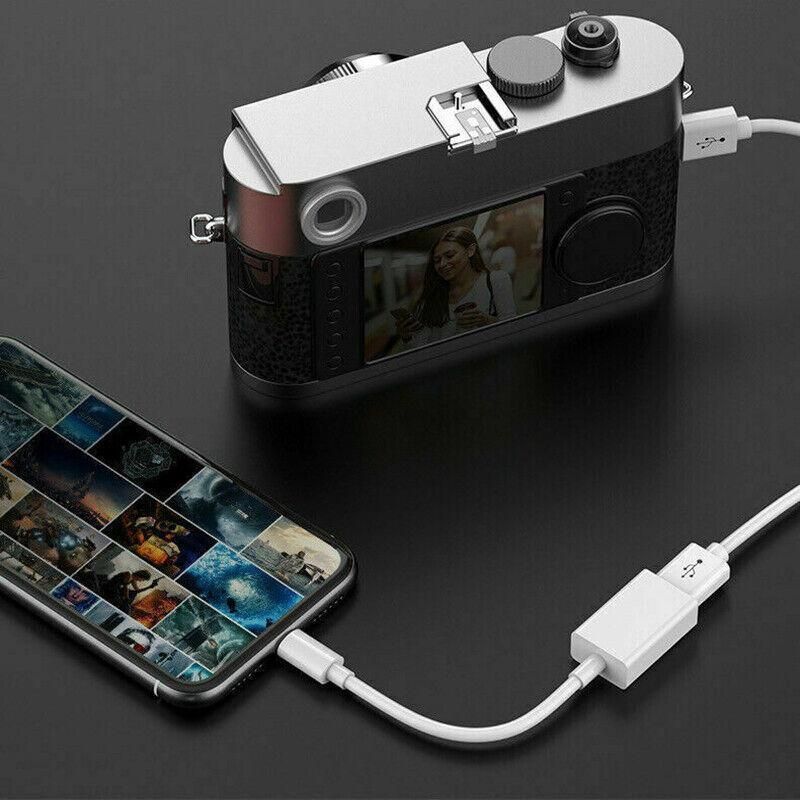 For Iphone Or Type C To Usb Otg Data Cable Adapter Male 3.0 A Female Converter - Type-C