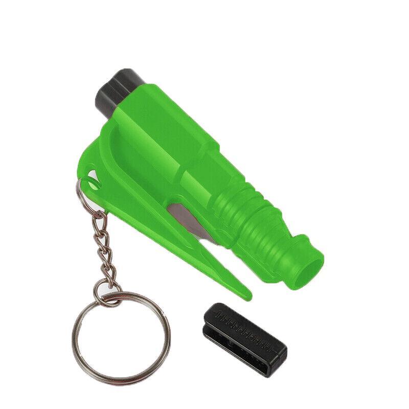 3 In 1 Car Window Glass Breaker Emergency Escape Tool with Cutter - Pink