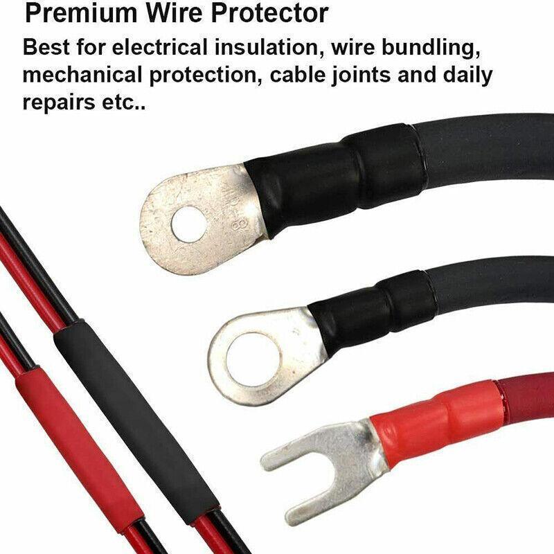Grade Marine Heat Shrink Tubing 3:1 Wire Sleeve Glue Inside Fast Wrap Insulation Red - 12.7mm*1M