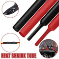 Grade Marine Heat Shrink Tubing 3:1 Wire Sleeve Glue Inside Fast Wrap Insulation Red - 25.4mm*1M